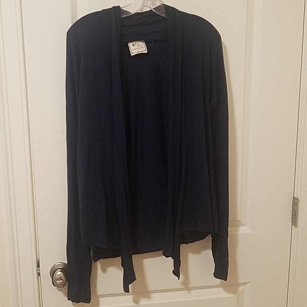 Navy blue cardigan